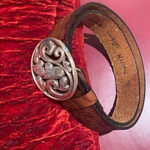 Brighton Carnival retired heart belt NWOT SIZE 32